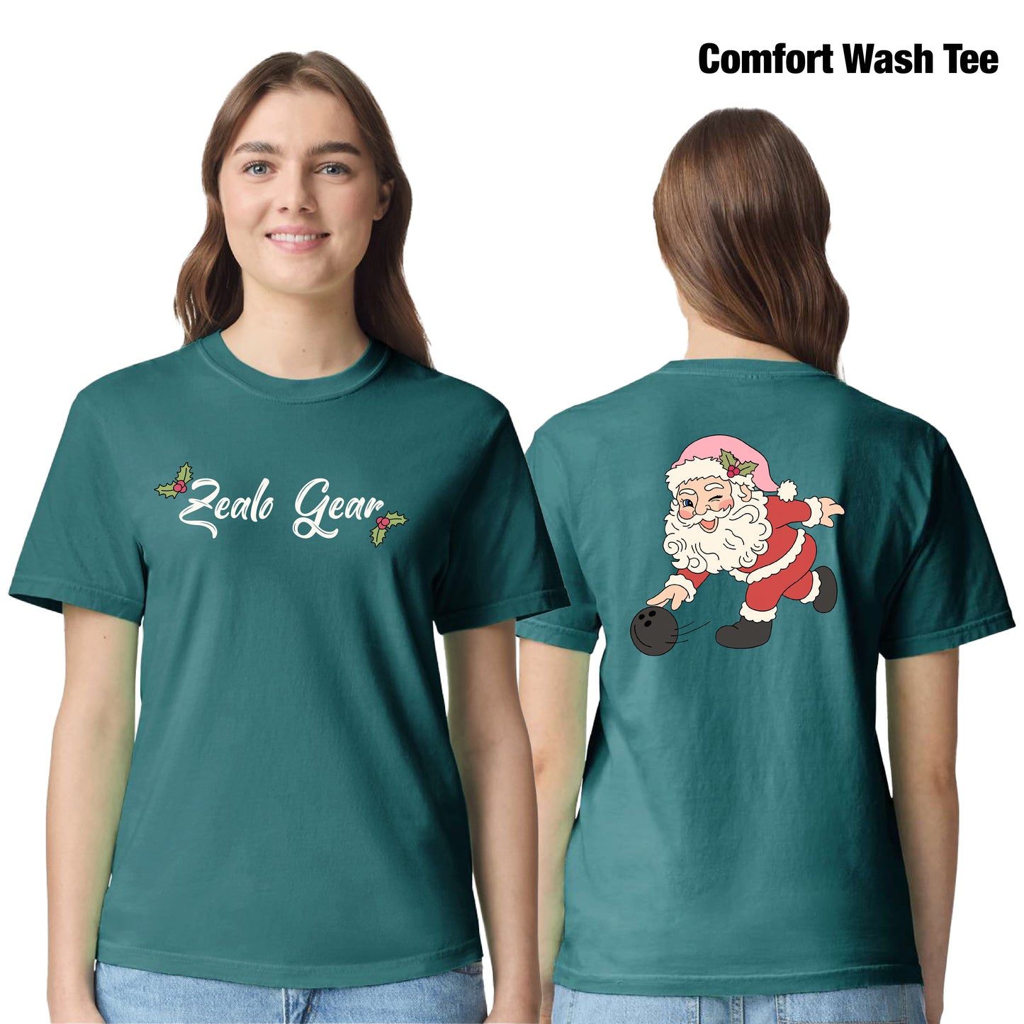 Bowling Santa