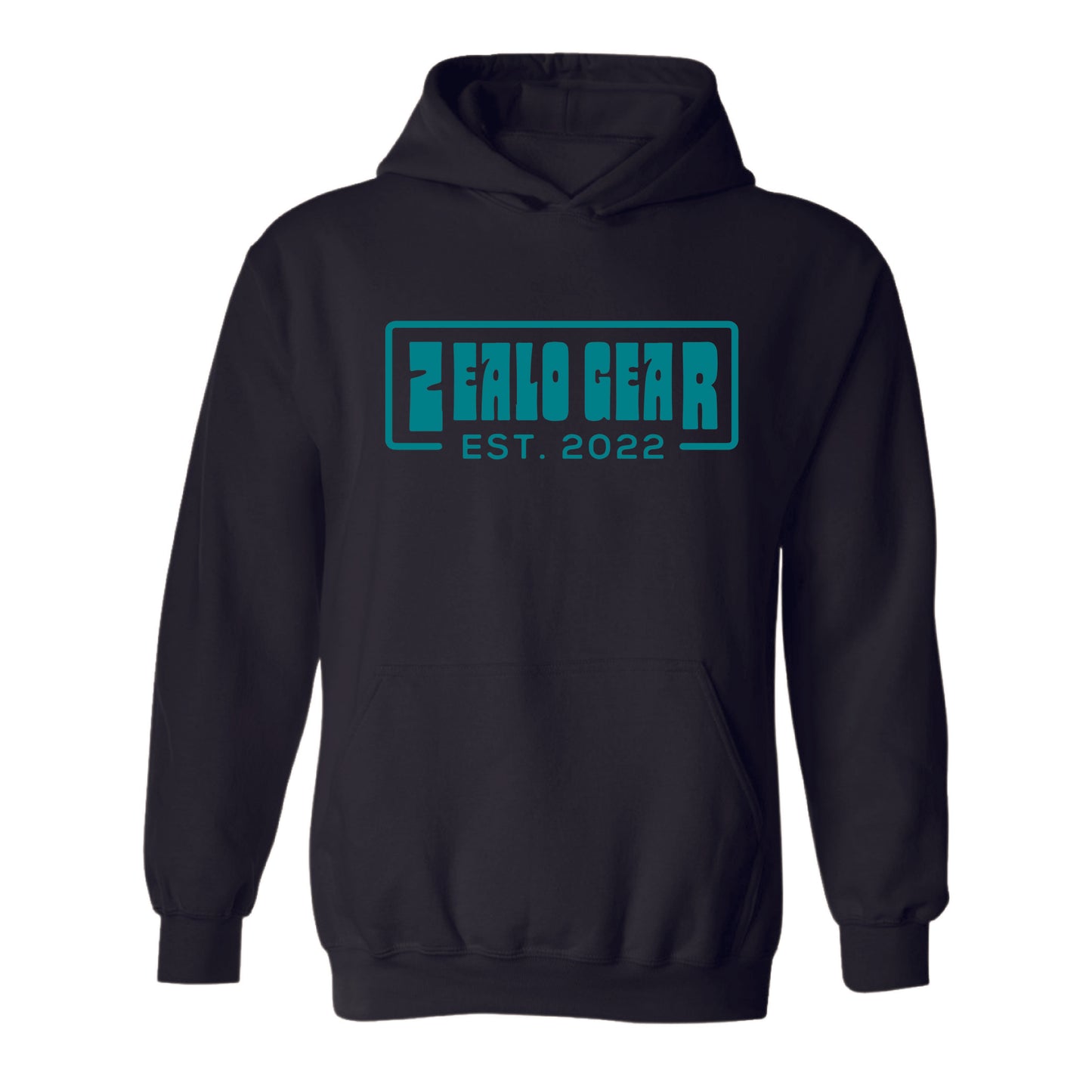 Zealo Gear Groovy Teal Hoodie