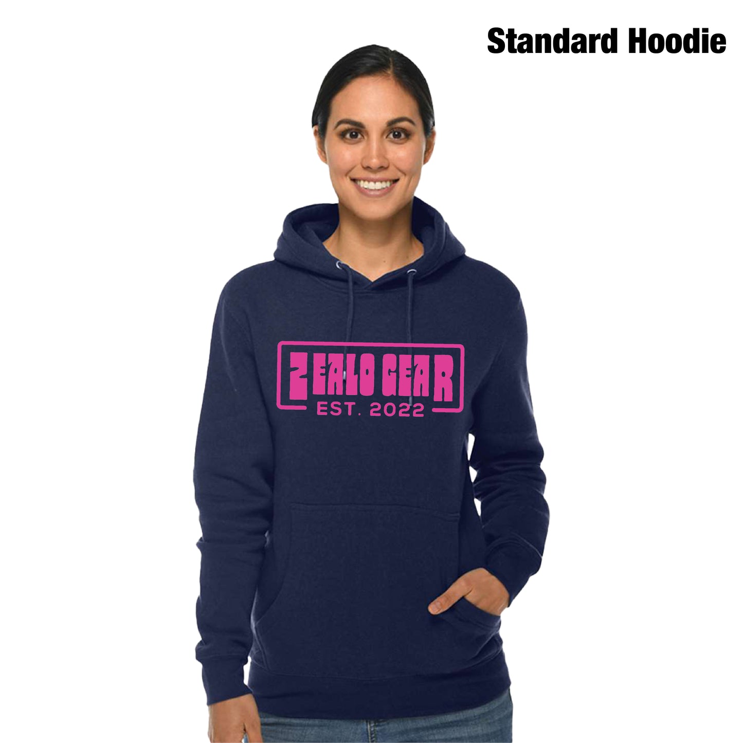 Zealo Gear Groovy Pink Hoodie